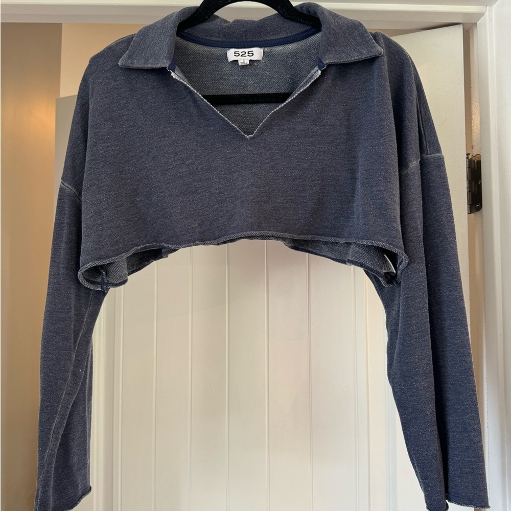 Cropped sweatshirt